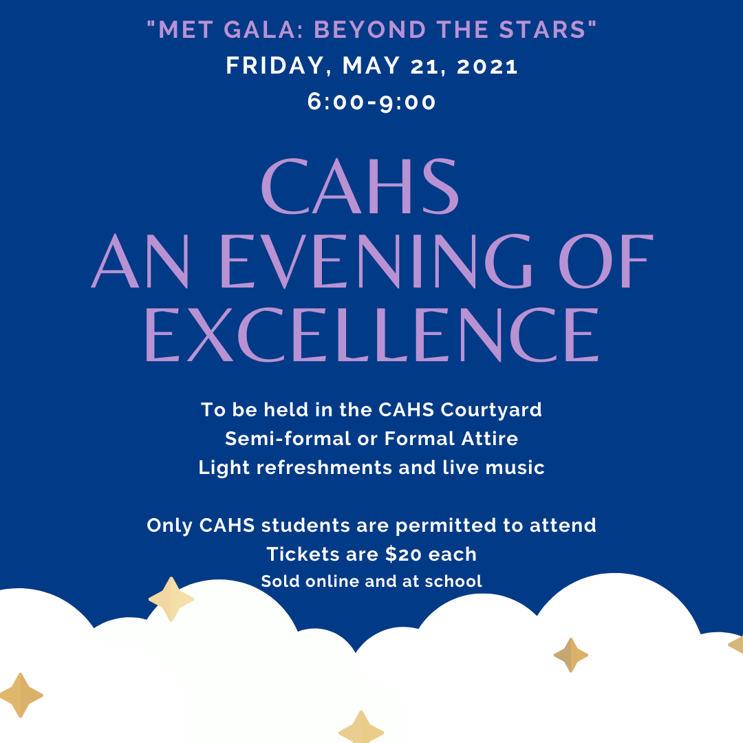 CAHS an evening of excellence CAHS an evening of excellence